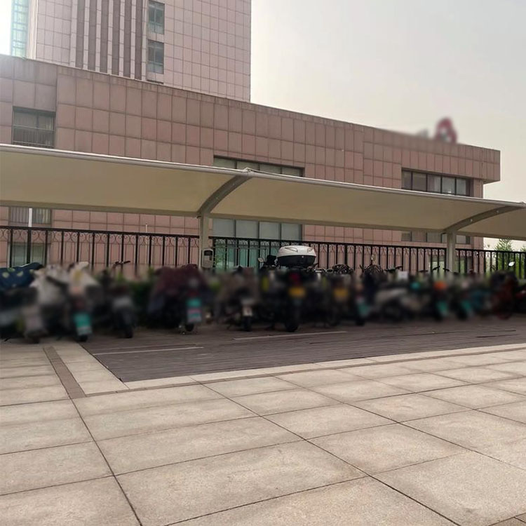 梧州膜结构电动车棚