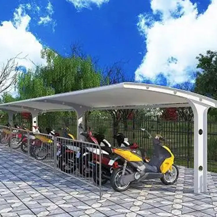 梧州膜结构电动车棚